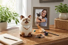 Personalization ideas for cat memorial urns and keepsakes